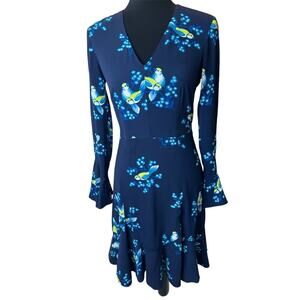New ~ DRAPER JAMES ~ FRloral Mini ~ Sz 2 Stunning